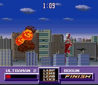 Ultraman - Toward the Future sur Nintendo Super Nes